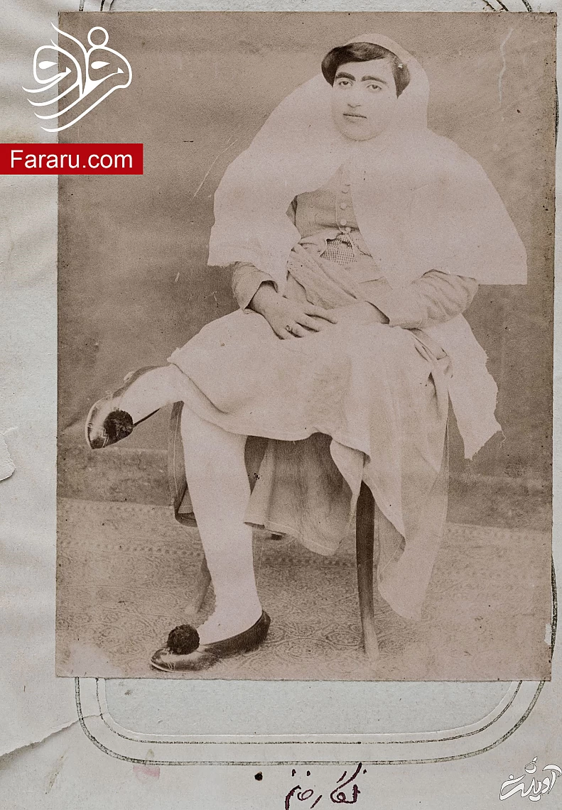 عکس‌های دیده نشده از سوگلی‌های دربار احمد شاه قاجار و ولیعهدش